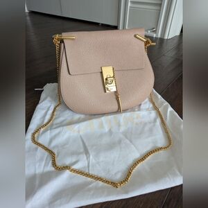 Chloe Drew Bag Cement Pink, Small